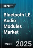Bluetooth LE Audio Modules Market by Application (Automotive, Consumer Electronics, Industrial), Product Type (Receiver, Transceiver, Transmitter), End User, Distribution Channel, Frequency Band - Global Forecast 2025-2030- Product Image