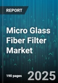 Micro Glass Fiber Filter Market - Global Forecast 2025-2030- Product Image