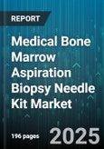 Medical Bone Marrow Aspiration Biopsy Needle Kit Market by Product Type (Reusable, Single Use), Application (Diagnostics, Therapeutics), Distribution Channel, End User - Global Forecast 2025-2030- Product Image