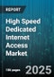 High Speed Dedicated Internet Access Market by Connectivity Technology (Copper, Fiber, Microwave), Speed Tier (100Mbps to 1Gbps, Above 1Gbps, Below 100Mbps), Industry Vertical, Organization Size, Service Type, Application, Sales Channel - Global Forecast 2025-2030 - Product Thumbnail Image