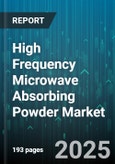 High Frequency Microwave Absorbing Powder Market by Application (Emi Shielding, Radar Absorbing Material, Stealth Technology), Product Type (Carbonyl Iron Powder, Ceramics Powder, Ferrite Powder), End User, Material Format, Frequency Range - Global Forecast 2025-2030- Product Image