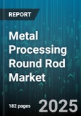 Metal Processing Round Rod Market by Material Type (Alloy Steel, Carbon Steel, Stainless Steel), End Use Industry (Aerospace & Defense, Automotive, Construction), Processing Technique, Distribution Channel, Diameter Range, Surface Treatment - Global Forecast 2025-2030- Product Image