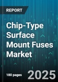 Chip-Type Surface Mount Fuses Market by Application (Automotive Av Systems, Industrial Controls, Laptop & Tablet), End User Industry (Aerospace & Defense, Automotive, Consumer Electronics), Rated Current Range, Voltage Rating, Breaking Capacity - Global Forecast 2025-2030- Product Image