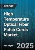 High-Temperature Optical Fiber Patch Cords Market by End User (Data Center, Industrial, Military and Defense), Coating Material (Acrylate, Metal, Polyimide), Temperature Rating, Product Type, Jacket Material, Application - Global Forecast 2025-2030- Product Image