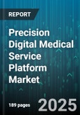 Precision Digital Medical Service Platform Market by Service Type (Teleconsultation, Telemonitoring, Teleradiology), End User (Clinics, Diagnostic Centers, Homecare Providers), Deployment Model, Business Model, Technology - Global Forecast 2025-2030- Product Image