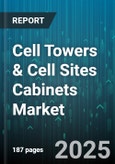 Cell Towers & Cell Sites Cabinets Market by Application (2G, 3G, 5G), Tower Type (Guyed Tower, Lattice Tower, Monopole), Installation Type, Cabinet Type, Mounting Type, Material, End User, Cooling Type, Power Rating, Height - Global Forecast 2025-2030- Product Image