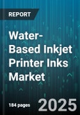 Water-Based Inkjet Printer Inks Market by Application (Commercial Printing, Label Printing, Packaging Printing), Printing Technology (Continuous Inkjet, Drop on Demand), Ink Type, End User, Printer Type, Distribution Channel - Global Forecast 2025-2030- Product Image