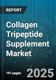 Collagen Tripeptide Supplement Market by Application (Cosmetic & Personal Care, Functional Food & Beverage, Nutraceutical), Form (Capsule, Chewable Tablet, Liquid), Source, Distribution Channel, Price Tier, Age Group, Gender - Global Forecast 2025-2030- Product Image