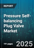 Pressure Self-balancing Plug Valve Market by End Use Industry (Chemical & Petrochemical, Food & Beverage, Mining), Application (Control, Isolation, Safety Relief), Actuation Type, Pressure Class, Size, Material, Sales Channel - Global Forecast 2025-2030- Product Image