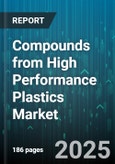 Compounds from High Performance Plastics Market by Polymer Type (Liquid Crystal Polymer, Polyetheretherketone, Polyetherimide), Application (Aerospace & Defense, Automotive, Electrical & Electronics), Processing Technique, Form - Global Forecast 2025-2030- Product Image