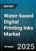 Water-based Digital Printing Inks Market by Technology (Continuous Inkjet, Piezoelectric Inkjet, Thermal Inkjet), Substrate (Film & Foil, Paper & Paperboard, Textile), Ink Type, Distribution Channel, Application, End-Use Industry - Global Forecast 2025-2030- Product Image