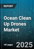 Ocean Clean Up Drones Market by Drone Type (Aerial Drones, Surface Drones, Underwater Drones), Application (Algal Bloom Control, Aquaculture Maintenance, Marine Debris Removal), Autonomy Level, Propulsion Type, End User - Global Forecast 2025-2030- Product Image