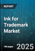 Ink for Trademark Market by End Use Application (Commercial Printing, Packaging, Publication), Ink Type (Oil-Based, Solvent-Based, Uv-Curable), Printing Technology, Color, Form - Global Forecast 2025-2030- Product Image