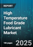 High Temperature Food Grade Lubricant Market by Product Type (Mineral Oil, Silicone, Synthetic Ester), Application (Conveyor Systems, Fryers, Mixers), End Use Industry, Packaging, Sales Channel - Global Forecast 2025-2030- Product Image