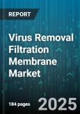 Virus Removal Filtration Membrane Market by Technology (Microfiltration, Nanofiltration, Reverse Osmosis), Material (Ceramic, Composite, Polymer), Application, End User, Mode Of Operation - Global Forecast 2025-2030- Product Image