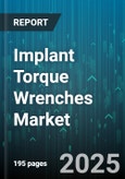 Implant Torque Wrenches Market by End User (Ambulatory Surgery Center, Clinic, Hospital), Type (Beam, Click, Digital), Usage, Drive, Sales Channel - Global Forecast 2025-2030- Product Image