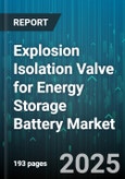 Explosion Isolation Valve for Energy Storage Battery Market by Valve Type (Direct Operated, Pilot Operated, Spring Loaded), Battery Type (Flow Battery, Lead Acid, Lithium Ion), Material, End Connection, Pressure Rating, Application - Global Forecast 2025-2030- Product Image