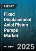 Fixed Displacement Axial Piston Pumps Market by End User Industry (Aerospace, Agriculture, Construction), Application (Industrial, Mobile), Pressure Range, Displacement, Mounting Type, Material, Number Of Pistons - Global Forecast 2025-2030- Product Image
