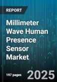 Millimeter Wave Human Presence Sensor Market by Application (Automotive Sensing, Healthcare Monitoring, Retail Analytics), End User (Automotive OEM, Commercial, Industrial), Product Type, Operation Mode, Installation Type - Global Forecast 2025-2030- Product Image