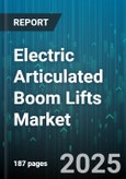 Electric Articulated Boom Lifts Market by Application (Construction, Maintenance, Manufacturing), Platform Height (31-50 Ft, <=30 Ft, >50 Ft), End User Industry, Battery Type, Load Capacity, Sales Channel - Global Forecast 2025-2030- Product Image
