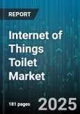 Internet of Things Toilet Market by Product Type (Integrated Smart Toilet, Smart Toilet Seat), Application (Commercial, Residential), Connectivity, Features, Sales Channel, Price Tier - Global Forecast 2025-2030- Product Image