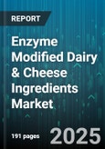 Enzyme Modified Dairy & Cheese Ingredients Market by Product Type (Cheddar, Mozzarella, Parmesan), End Use (Bakery And Confectionery, Convenience Food, Dairy And Frozen Desserts), Enzyme Type, Form, Distribution Channel - Global Forecast 2025-2030- Product Image