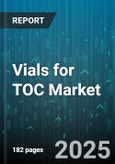 Vials for TOC Market by Material (Glass, Plastic), Type (Crimped Cap, Screw Cap, Snap Cap), Capacity, Application, End User - Global Forecast 2025-2030- Product Image