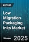 Low Migration Packaging Inks Market by Application (Corrugated Boxes, Flexible Packaging, Folding Cartons), Ink Type (EB, Latex, Solvent-Based), End Use Industry, Print Process, Technology - Global Forecast 2025-2030 - Product Image