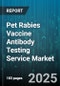 Pet Rabies Vaccine Antibody Testing Service Market by Animal Type (Cats, Dogs, Wildlife), Test Type (Elisa, Rapid Diagnostic Test Kits, Virus Neutralization Test), Distribution Channel, End User, Sample Type, Application, Price Range - Global Forecast 2025-2030 - Product Image