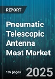Pneumatic Telescopic Antenna Mast Market by Application (Broadcasting, Defense, Emergency Services), Type (Electric, Hydraulic, Manual), Material, Height, End Use Industry - Global Forecast 2025-2030- Product Image