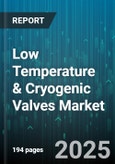 Low Temperature & Cryogenic Valves Market by Valve Type (Ball Valve, Butterfly Valve, Check Valve), End Use Industry (Chemical & Petrochemical, Food & Beverage, Healthcare), Operation Mode, Material, Size Range - Global Forecast 2025-2030- Product Image