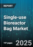 Single-use Bioreactor Bag Market by Applications (Cell Culture, Protein Production, Vaccine Production), End User (Academic And Research Institutes, Biopharmaceutical Companies, Contract Manufacturing Organization), Bag Volume, Material, Scale - Global Forecast 2025-2030- Product Image