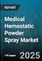 Medical Hemostatic Powder Spray Market by Formulation (Cellulose, Chitosan, Collagen), Application (Dental, Dermatology, Gynecology), Product Type, End User, Distribution Channel - Global Forecast 2025-2030 - Product Thumbnail Image