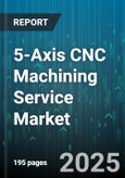 5-Axis CNC Machining Service Market by End User Industry (Aerospace & Defense, Automotive, Electronics), Machine Type (Horizontal Machining Center, Vertical Machining Center), Material Processed, Service Model, Order Volume, Part Size - Global Forecast 2025-2030- Product Image