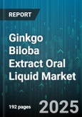 Ginkgo Biloba Extract Oral Liquid Market by Distribution Channel (Hospital Pharmacy, Online Pharmacy, Retail Pharmacy), Product Type (High Concentration Extract, Standard Extract), Packaging Size, Dosage Strength, Application - Global Forecast 2025-2030- Product Image