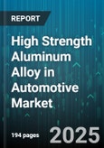 High Strength Aluminum Alloy in Automotive Market by Product Type (6061, 6063, 6082), Form (Extrusion, Foil, Plate), Application, Vehicle Type, Sales Channel, Manufacturing Process - Global Forecast 2025-2030- Product Image