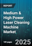 Medium & High Power Laser Cleaning Machine Market by Business Model (Rental, Sales), Deployment Type (Portable, Stationary), Laser Type, Power Rating, Application, End Use Industry - Global Forecast 2025-2030- Product Image