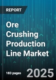 Ore Crushing Production Line Market by Crusher Type (Cone Crusher, Hammer Crusher, Impact Crusher), Capacity Range (100-200 Tph, 50-100 Tph, Above 200 Tph), Ore Type, End Use Industry, Technology, Distribution Channel - Global Forecast 2025-2030- Product Image