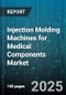 Injection Molding Machines for Medical Components Market by Machine Type (Electric, Hybrid, Hydraulic), Clamping Force (500 To 1000 Tons, Greater Than 1000 Tons, Less Than 500 Tons), Material Type, Application, End User - Global Forecast 2025-2030 - Product Image