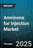 Amrinone for Injection Market by End User (Ambulatory Care Centers, Hospitals, Specialty Clinics), Distribution Channel (Hospital Pharmacy, Online Pharmacy, Retail Pharmacy), Dosage Form, Indication - Global Forecast 2025-2030- Product Image