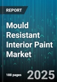 Mould Resistant Interior Paint Market by End User (Commercial, Industrial, Residential), Resin Type (Acrylic, Epoxy, Polyurethane), Technology, Distribution Channel, Formulation, Finish Type, Application Method - Global Forecast 2025-2030- Product Image