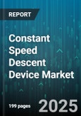 Constant Speed Descent Device Market by Device Type (Electro Mechanical, Hydraulic, Mechanical), End Use (Commercial Aviation, General Aviation, Military Aviation), Application, Material, Distribution Channel, Operation Mode - Global Forecast 2025-2030- Product Image
