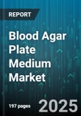 Blood Agar Plate Medium Market by Type (Dehydrated Powder, Pre Poured Plates, Ready to Use), Application (Clinical Diagnostics, Food Safety Testing, Pharmaceutical Manufacturing), End User, Distribution Channel - Global Forecast 2025-2030- Product Image