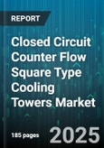 Closed Circuit Counter Flow Square Type Cooling Towers Market by Application (Chemical Processing, Hvac, Oil & Gas), Capacity Range (1000 To 1500 Tr, 500 To 1000 Tr, Above 1500 Tr), Material, Mechanical Drive, Distribution Channel - Global Forecast 2025-2030- Product Image