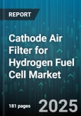 Cathode Air Filter for Hydrogen Fuel Cell Market by End Use Industry (Automotive, Portable, Stationary), Application (Backup Power, Fuel Cell Vehicles, Material Handling), Filter Type, Material Type - Global Forecast 2025-2030- Product Image