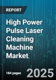 High Power Pulse Laser Cleaning Machine Market by Application (Aerospace, Automotive, Cultural Heritage Restoration), Laser Type (CO2 Laser, Disk Laser, Fiber Laser), Material Type, Power Range, End User, Mobility, Distribution Channel - Global Forecast 2025-2030- Product Image