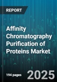 Affinity Chromatography Purification of Proteins Market by Resin Type (Agarose, Cellulose, Synthetic Polymer), Application (Diagnostics, Research, Therapeutic Protein Purification), End User, Column Type - Global Forecast 2025-2030- Product Image