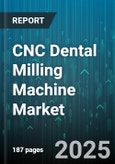 CNC Dental Milling Machine Market by End User (Academic & Research Institutes, Dental Clinics, Dental Laboratories), Axis Type (3 Axis, 4 Axis, 5 Axis), Material Type, Application, Sales Channel, Milling Mode - Global Forecast 2025-2030- Product Image