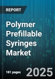 Polymer Prefillable Syringes Market by Application (Biologics Delivery, Insulin Delivery, Oncology Agents), End User (Clinics, Diagnostic Centers, Home Care), Capacity, Syringe Type, Material Type, Sterilization Method - Global Forecast 2025-2030- Product Image