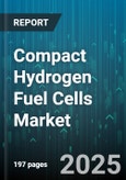 Compact Hydrogen Fuel Cells Market by Distribution Channel (Offline, Online), Product Type (Direct Methanol Fuel Cell, Phosphoric Acid Fuel Cell, Proton Exchange Membrane Fuel Cell), Power Output, End User, Application - Global Forecast 2025-2030- Product Image